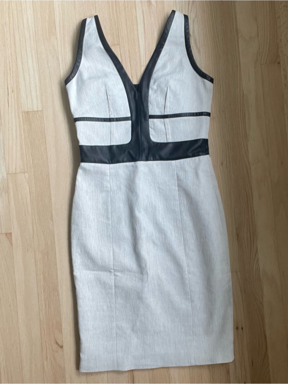 Narciso Rodriguez Structured Dress Italy Leather